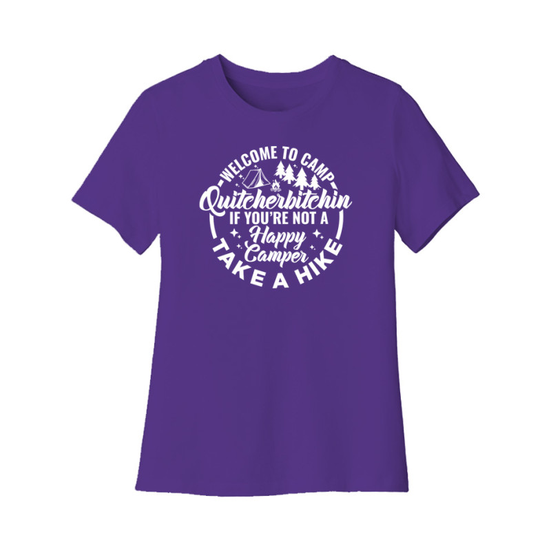 Camp Quityerbitchin Women's V-Neck Tee Camp Quityerbitchin Women's V-Neck Tee