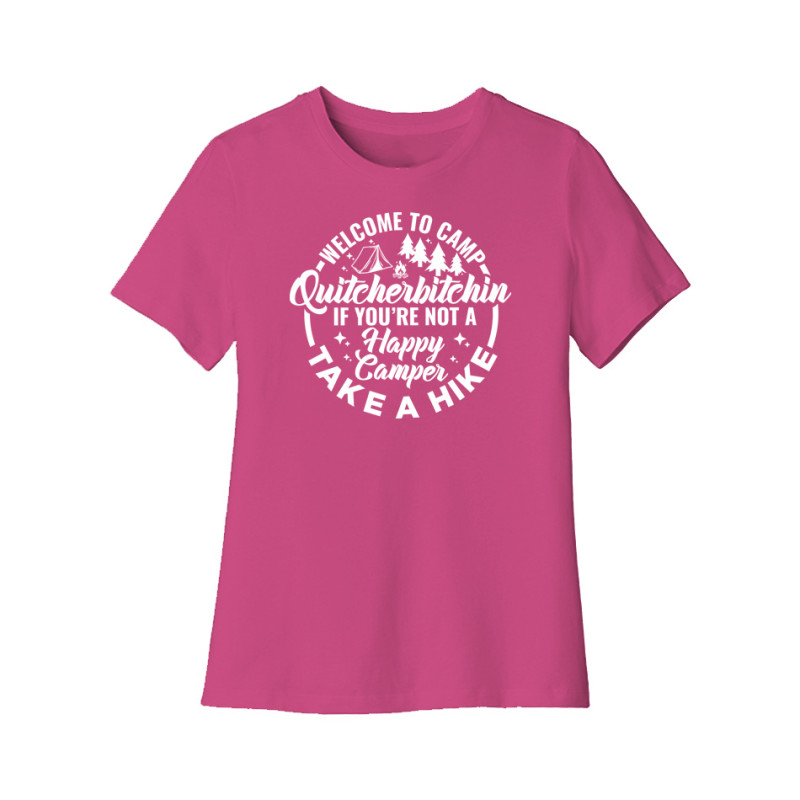Camp Quityerbitchin Women's V-Neck Tee Camp Quityerbitchin Women's V-Neck Tee