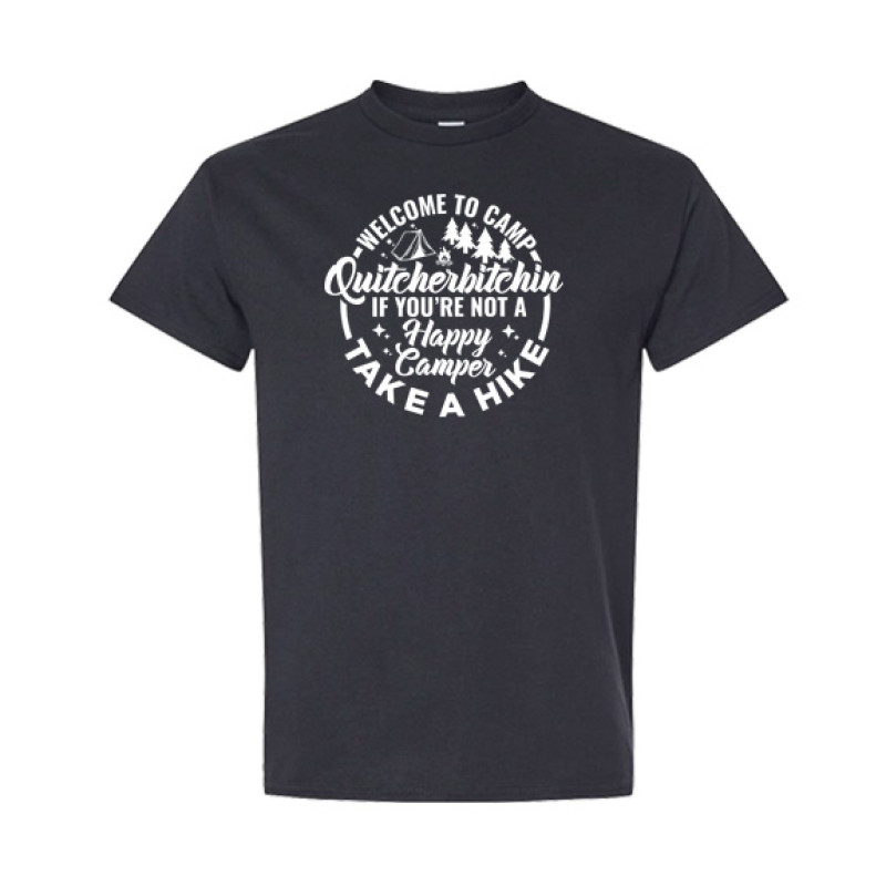Funny Camping Shirt for Happy Campers & Outdoor Lovers