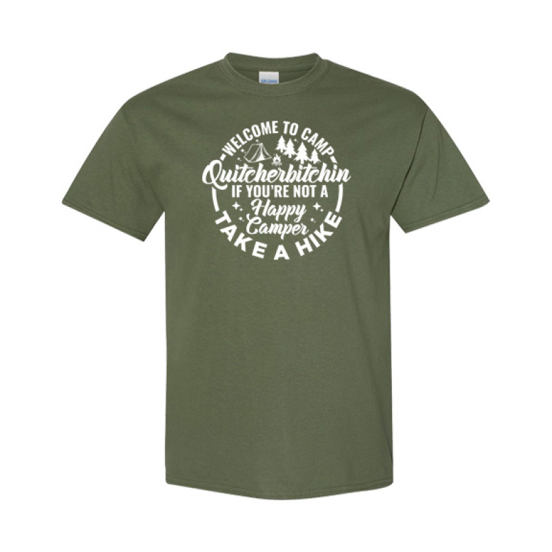 Funny Camping Shirt for Happy Campers & Outdoor Lovers