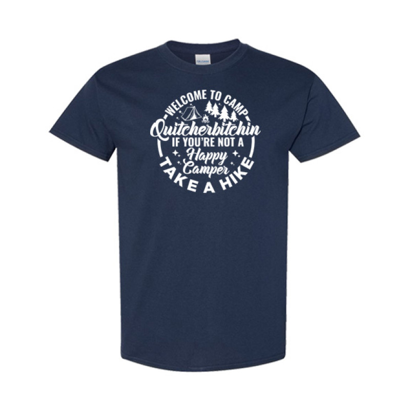 Funny Camping Shirt for Happy Campers & Outdoor Lovers
