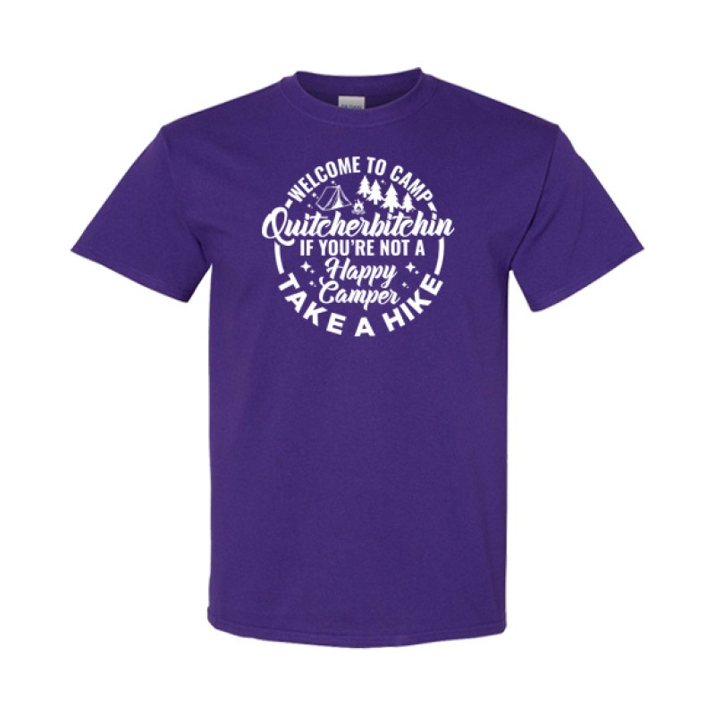Funny Camping Shirt for Happy Campers & Outdoor Lovers