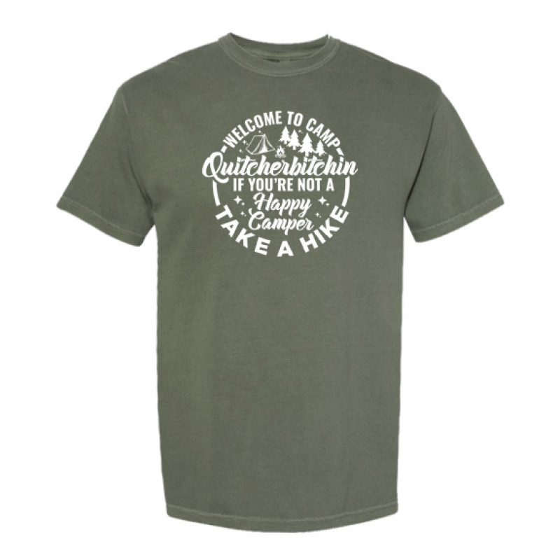 Funny Camping Shirt for Happy Campers & Outdoor Lovers