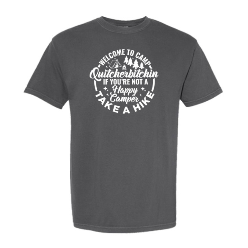 Funny Camping Shirt for Happy Campers & Outdoor Lovers