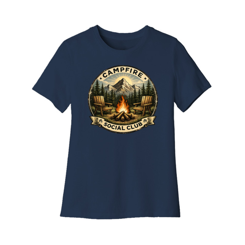Campfire Social Club Women's Cut Tee