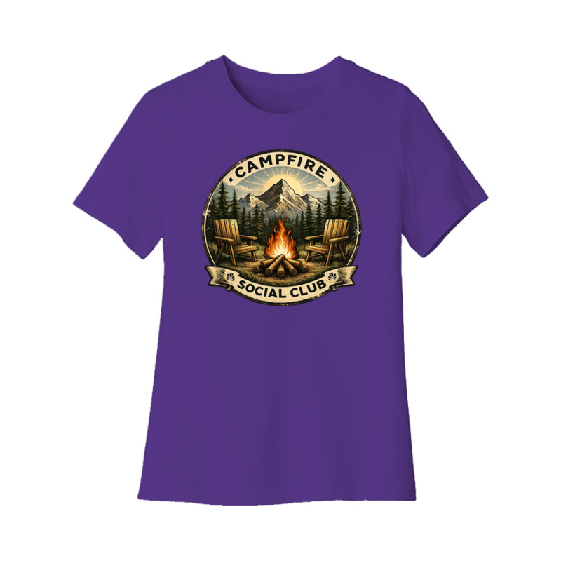 Campfire Social Club Women's Cut Tee
