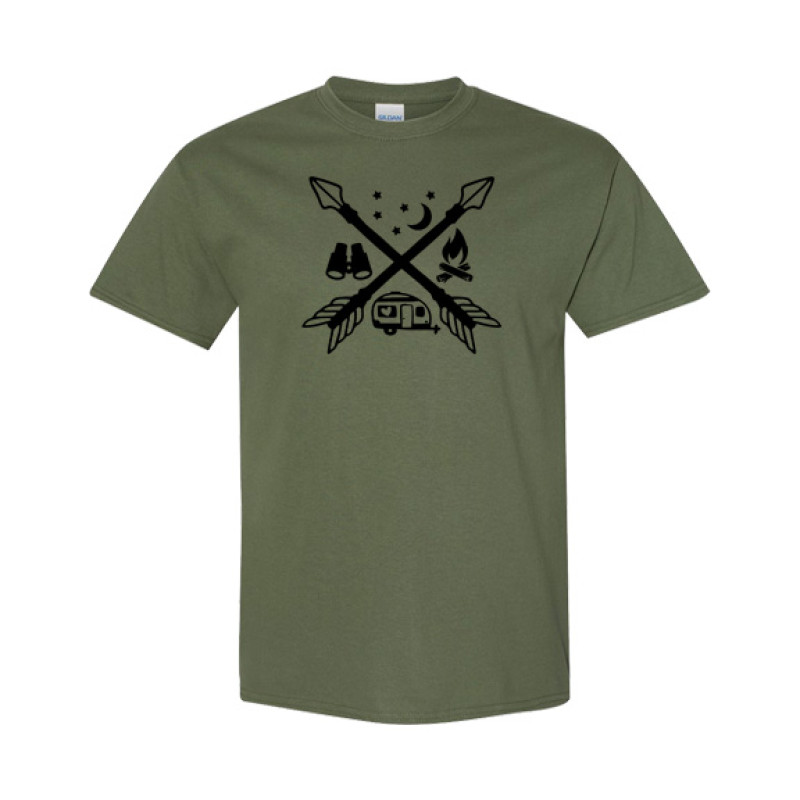 Camping Arrow Classic Fit Tee