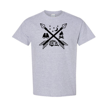 Camping Arrow Classic Fit Tee