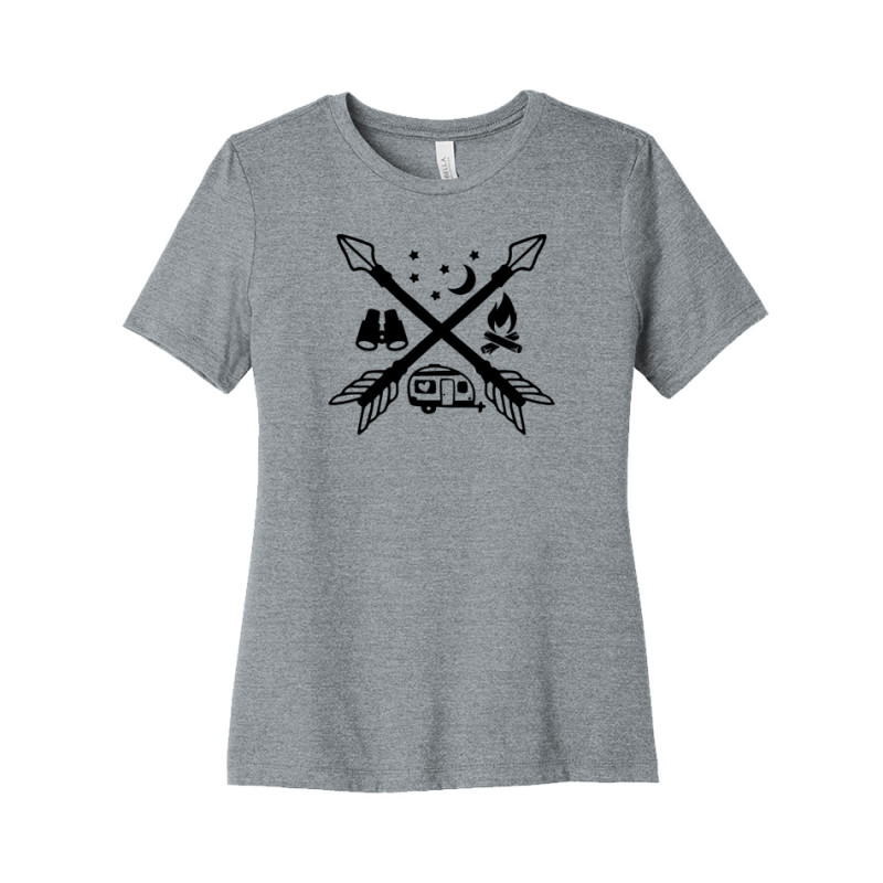 Camping Arrow Women's Cut Tee