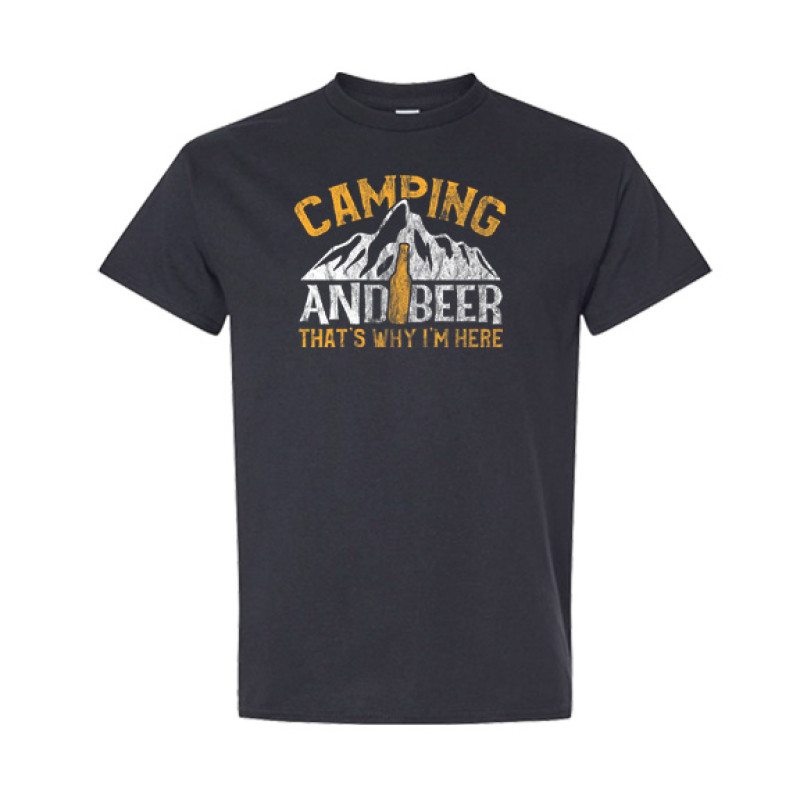 Camping and Beer Classic Fit Tee