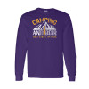 Camping and Beer Long Sleeve Tee