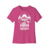 Camping is my therapy Women's Cut Tee Camping is my therapy Women's Cut Tee
