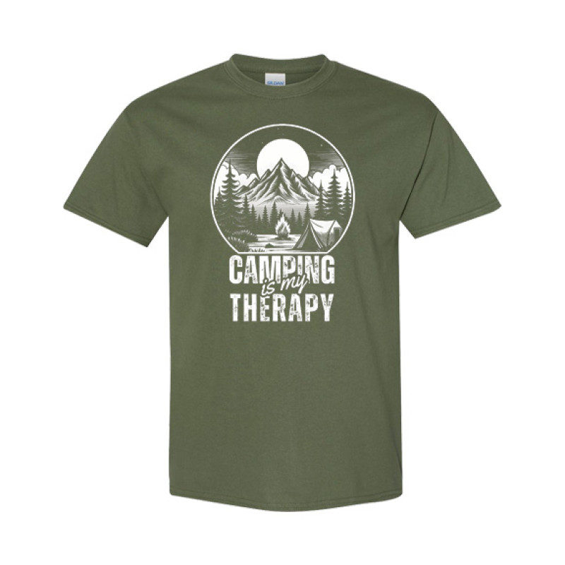 Camping is my therapy Classic Fit Tee