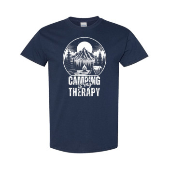 Camping is my therapy Classic Fit Tee