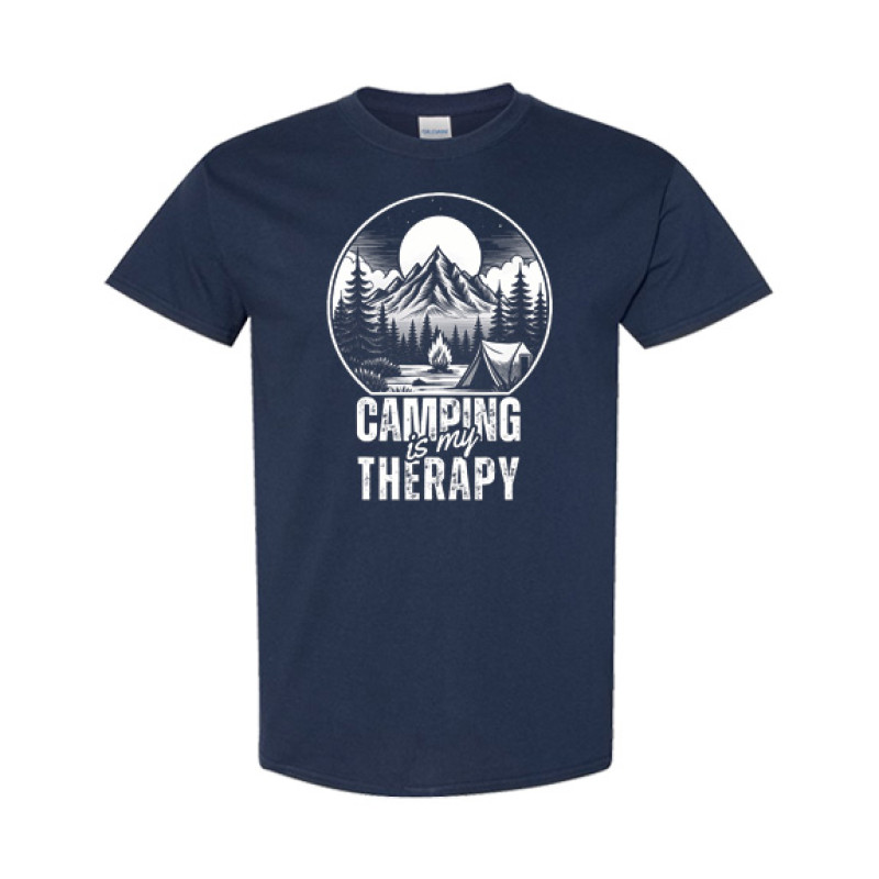 Camping is my therapy Classic Fit Tee