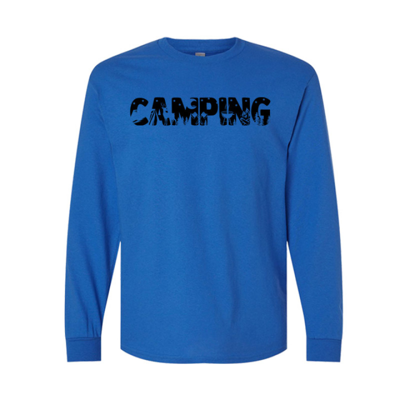 Camping Long Sleeve Tee