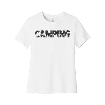 Camping Women's cut Tee