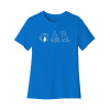 Coffee Campfire Dogs Women's Cut Tee