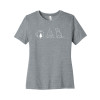 Coffee Campfire Dogs Women's Cut Tee
