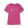 Coffee Campfire Dogs Women's Cut Tee
