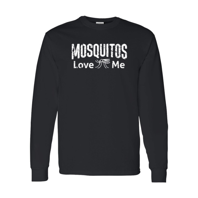Mosquitos Love Me Long Sleeve Tee