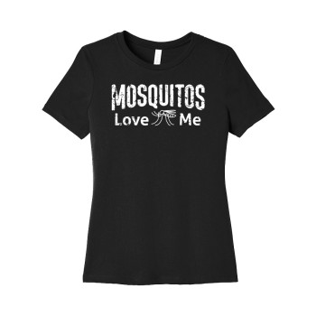 Mosquitos Love Me Women's Cut Tee
