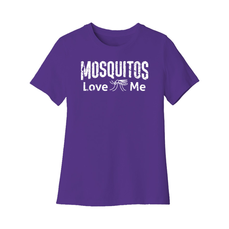 Mosquitos Love Me Women's Cut Tee