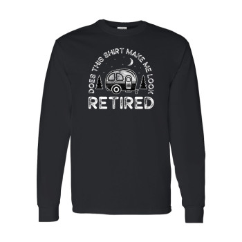 Retired Camper Long Sleeve Tee