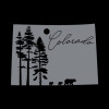 Colorado Bears and Pine Trees Colorado Bears and Pine Trees