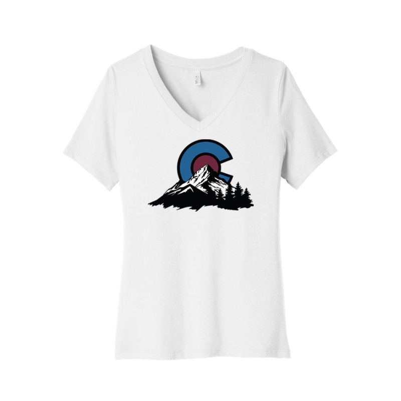Colorado C Women's V-Neck Tee Colorado C Women's V-Neck Tee