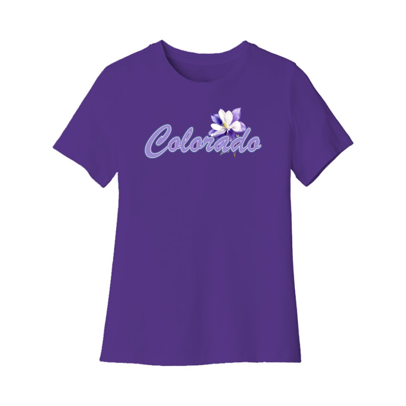 Colorado Columbine Women's Tee Colorado Columbine Women's Tee