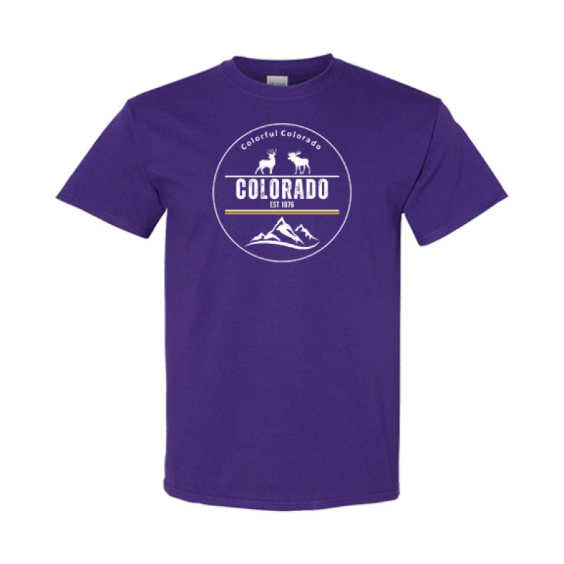 Colorful Colorado Classic Fit Tee Colorful Colorado Classic Fit Tee