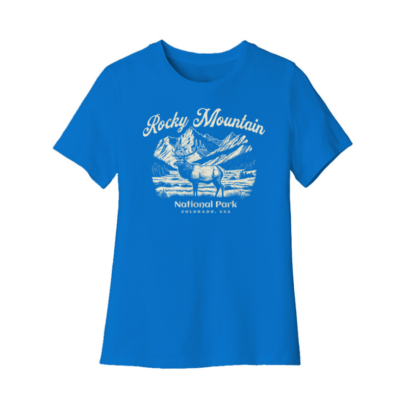 Rocky Mountain National Park Elk Women's Tee