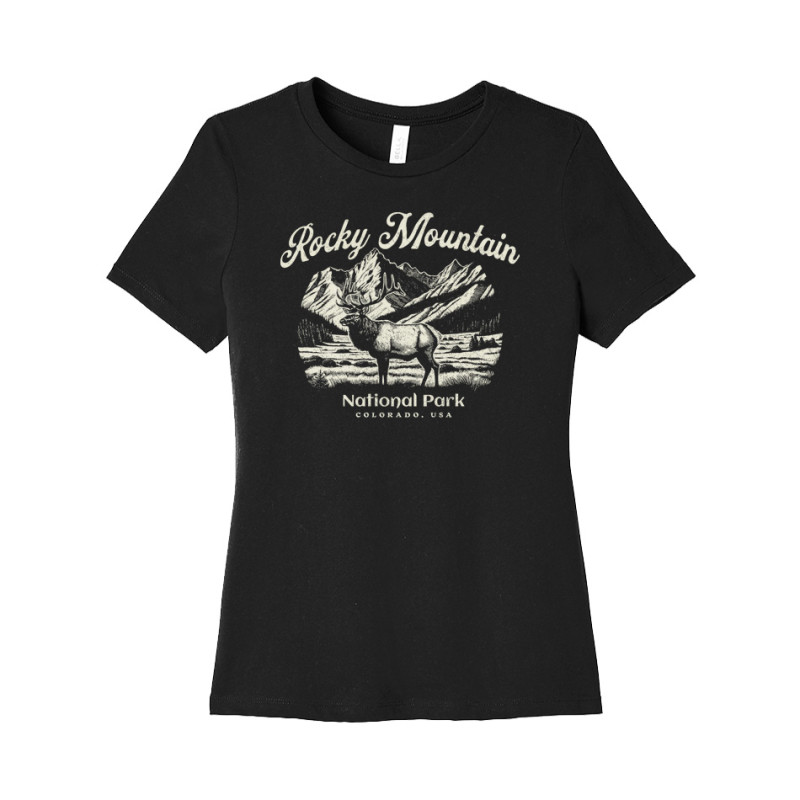 Rocky Mountain National Park Elk Women's Tee