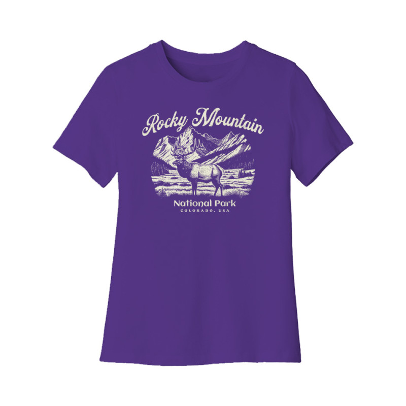 Rocky Mountain National Park Elk Women's Tee