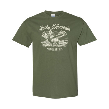 Rocky Mountain National Park Elk Classic Fit Tee