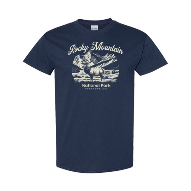 Rocky Mountain National Park Elk Classic Fit Tee