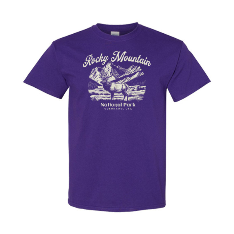 Rocky Mountain National Park Elk Classic Fit Tee
