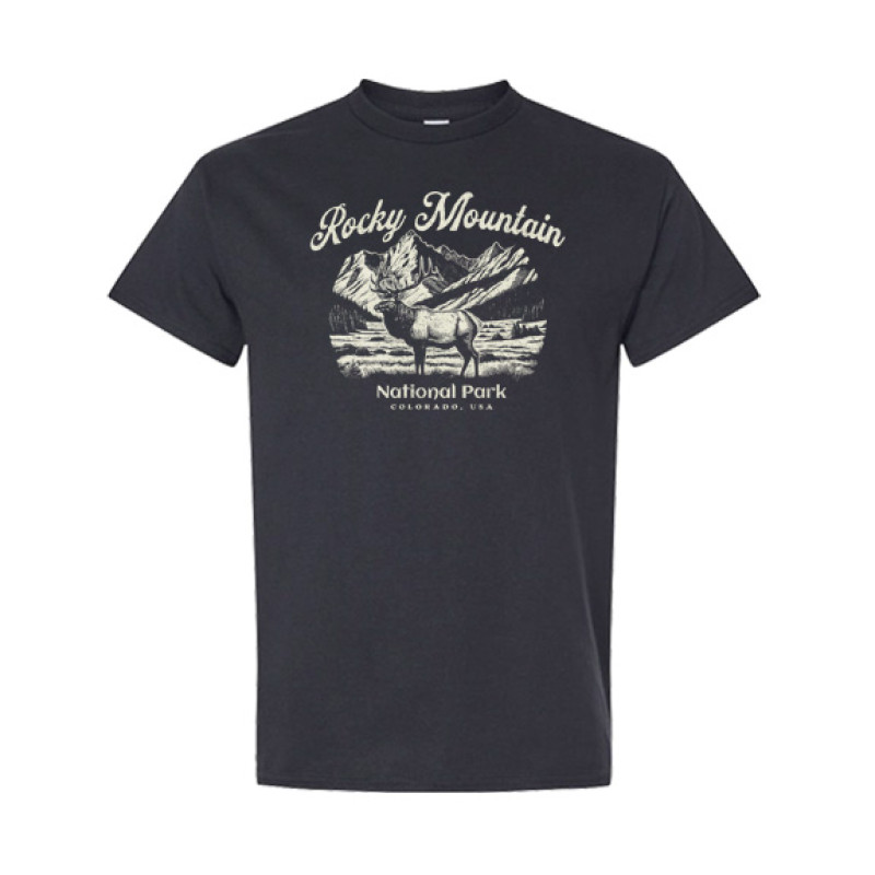 Rocky Mountain National Park Elk Classic Fit Tee