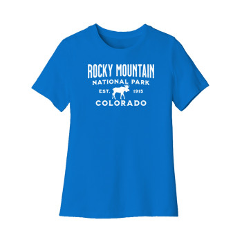 Rocky Mountain National Park Moose Women's Tee