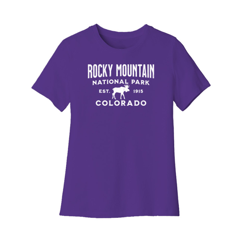 Rocky Mountain National Park Moose Women's Tee