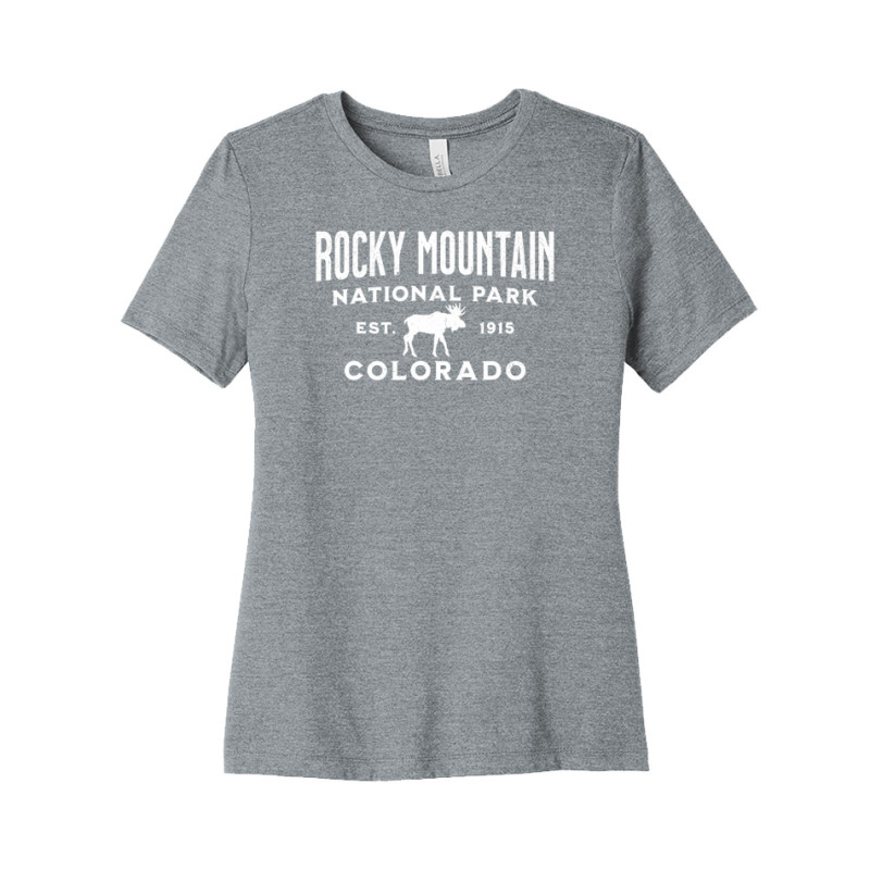 Rocky Mountain National Park Moose Women's Tee
