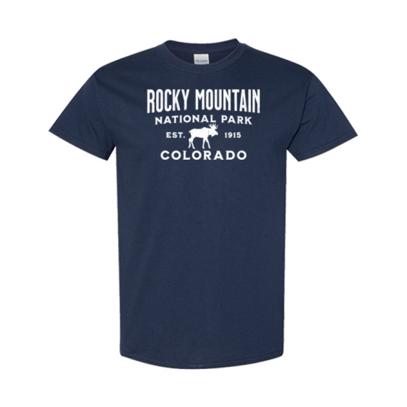 Rocky Mountain National Park Moose Classic Fit Tee