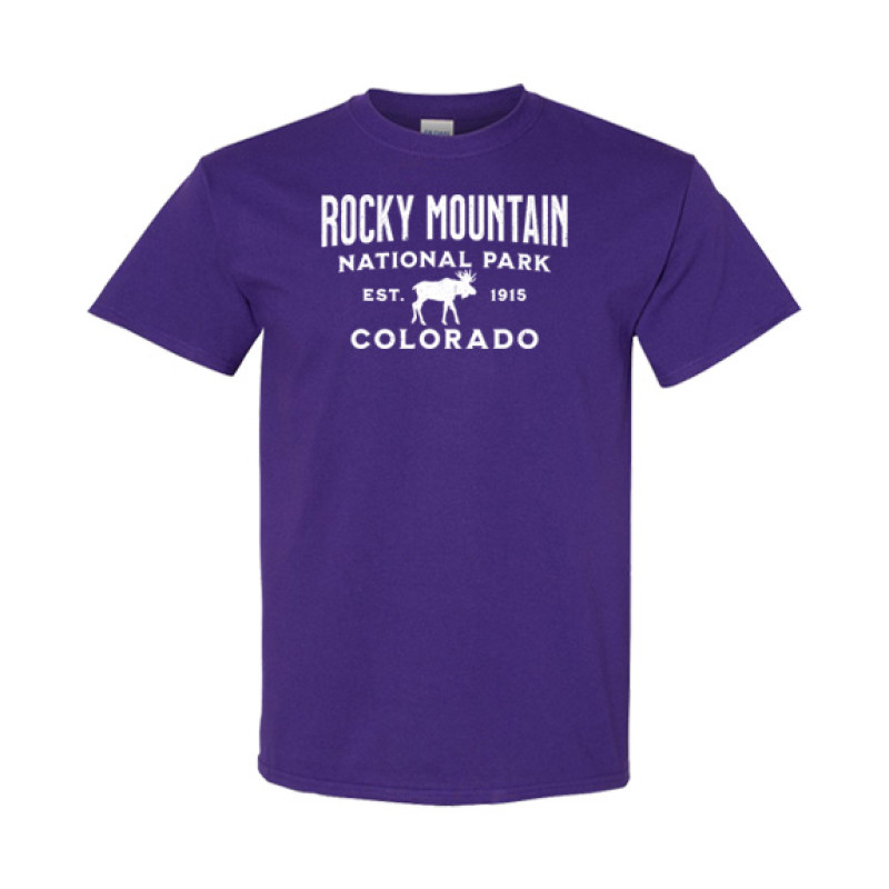Rocky Mountain National Park Moose Classic Fit Tee