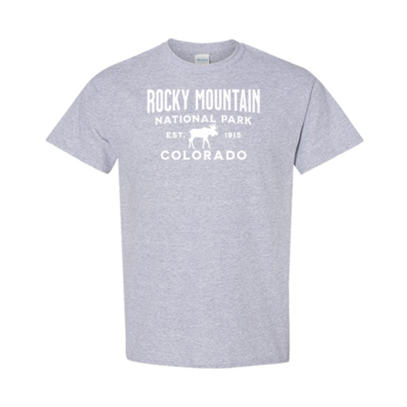 Rocky Mountain National Park Moose Classic Fit Tee