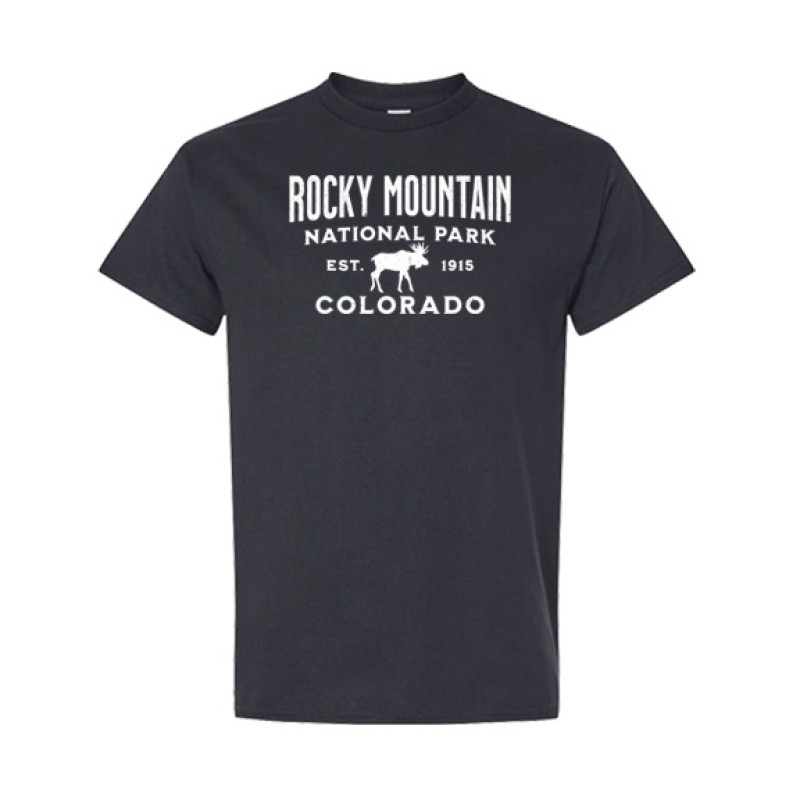 Rocky Mountain National Park Moose Classic Fit Tee