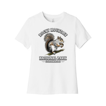 Rocky Mountain National Park Squirrel Women's Tee