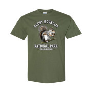 Rocky Mountain National Park Squirrel Classic Fit Tee