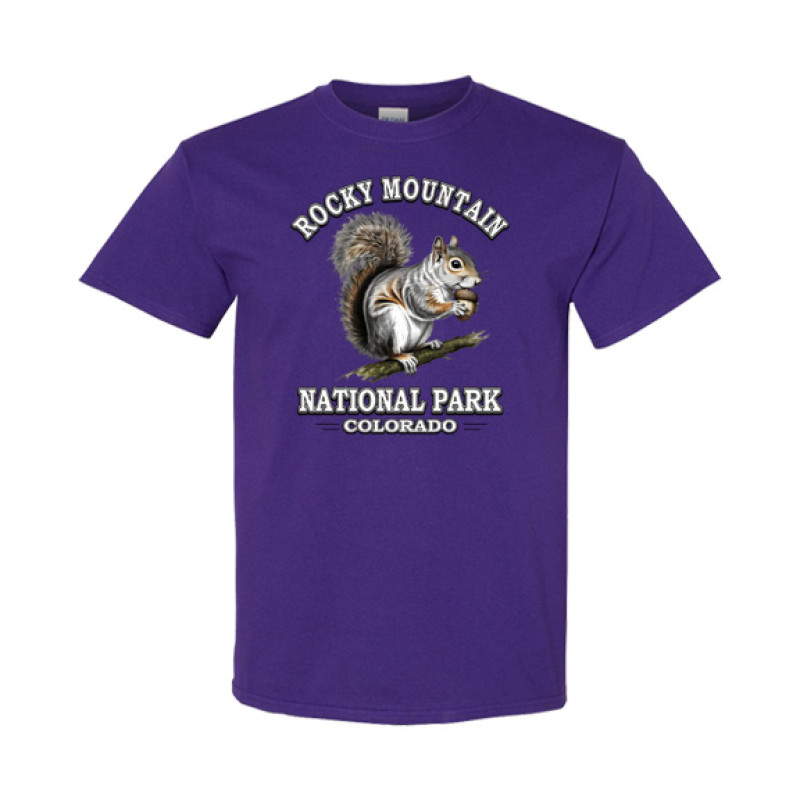 Rocky Mountain National Park Squirrel Classic Fit Tee