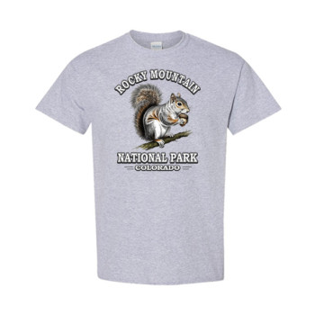 Rocky Mountain National Park Squirrel Classic Fit Tee